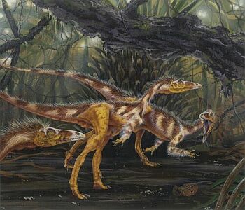 Компсогнат. Сompsognathus